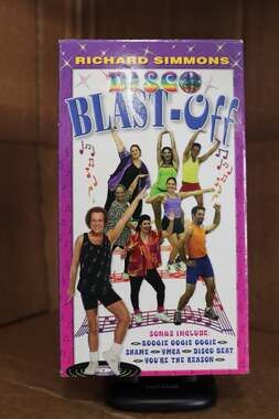 Richard Simmons Disco Blast Off VHS